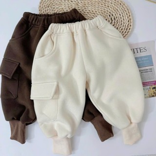  Quần bomber chất nỉ bông dày không bai không xù cho bé trai bé gái từ 8-17kg- Q2343 