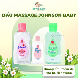 Dầu massage dưỡng da Johnson Baby Oil