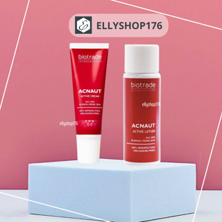 [Công ty + Nhãn phụ] Chấm Mụn Acnaut Active Cream & Biotrade Acnaut Active Lotion Hỗ Trợ Giảm Mụn Kiểm Soát Dầu