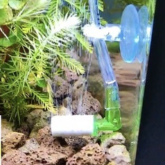 Quả sủi CO2 UP Aqua D-531 sủi đều cho bể thủy sinh/mini, kiểm soát bọt khí, tối ưu quang hợp cây thủy sinh