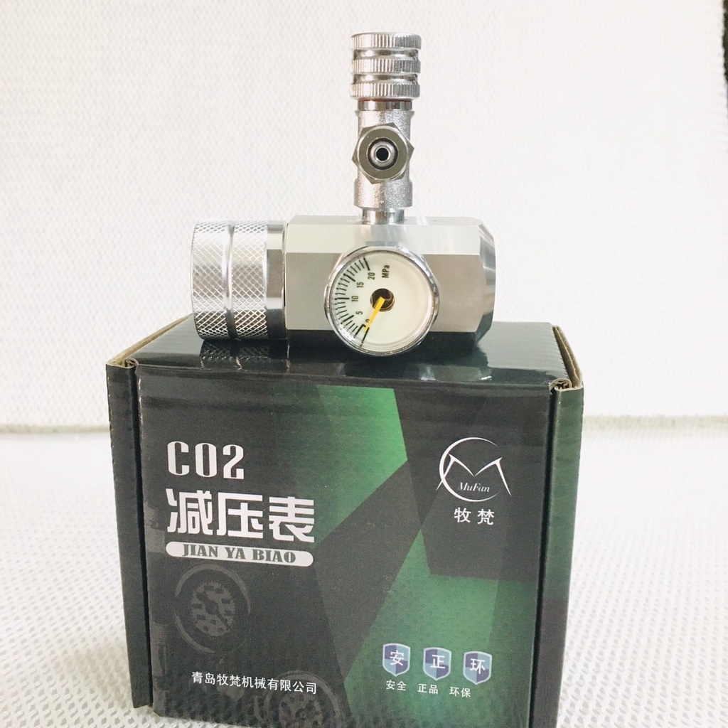 Van tinh chỉnh cơ CO2 MUFAN - Chỉnh lưu lượng CO2 chính xác, chất liệu hợp kim cao cấp