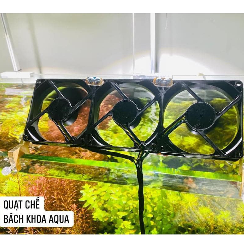 Quạt chế làm mát hồ thủy sinh - Tiện lợi gắn thành bể, tản nhiệt nhanh, bảo vệ cá và cây