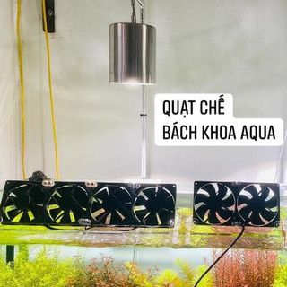 Quạt chế làm mát hồ thủy sinh - Tiện lợi gắn thành bể, tản nhiệt nhanh, bảo vệ cá và cây