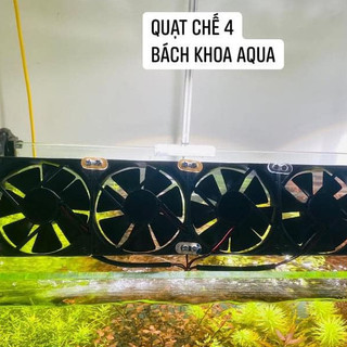 Quạt chế làm mát hồ thủy sinh - Tiện lợi gắn thành bể, tản nhiệt nhanh, bảo vệ cá và cây