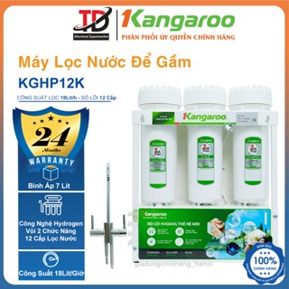 Máy Lọc Nước Để Gầm Kangaroo KGHP12K, 12 Lõi Lọc và 2 Chế Độ Nước Khoáng và RO, Hàng Chính Hãng