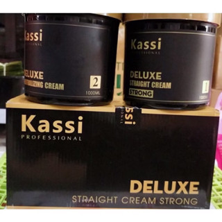 KEM DUỖI DẬP DELUXE KASSI (dành cho tóc khỏe ) 500ml