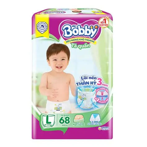 Tã quần Bobby size M76/L68