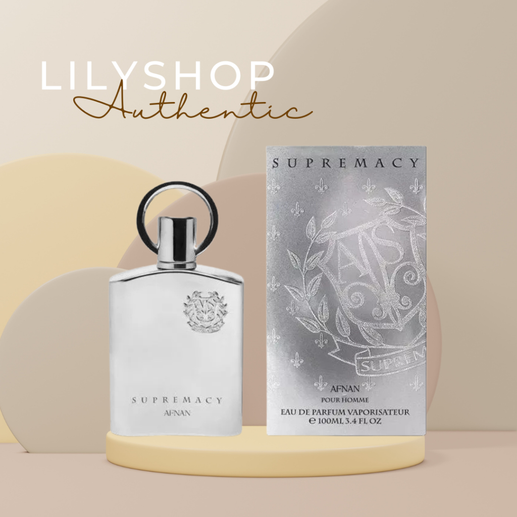 Nước Hoa Nam AFNAN Supremacy Silver EDP 100ml