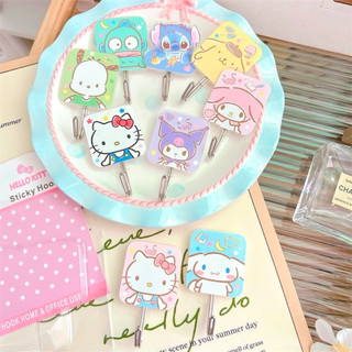 Set 2 móc dán Hello Kitty - Doremon Doraemon