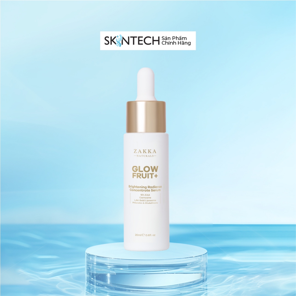 Serum Vitamin C Zakka Naturals GlowFruit+ Brightening Radiance Concentrate 20ml