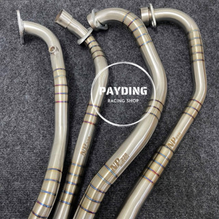   HÌNH THẬT  Cổ pô Inox304 Form Zin KHÔNG KÈM KHÂU gắn cho các dòng xe 