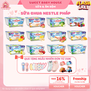 Sữa chua phô mai Nestle Pháp cho bé từ 6 tháng. Date 10/2025 - Sweet Baby House