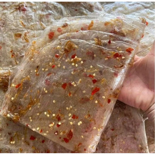  Bánh tráng dẻo ớt hành phi tráng tay 100% nhà làm đặc sản Củ Chi mềm,dẻo,siêu ngon 