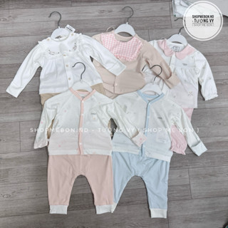 [ Nous ] Bộ Nous sơ sinh cài giữa cho bé trai bé gái