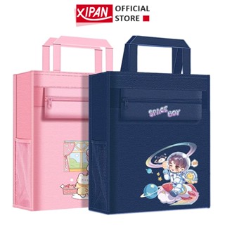  Túi đi học thêm túi học phụ đạo cho bé tiểu học cặp sách vải chống thấm nước Túi Học Thêm Hoạt Hình cho Bé Xipan 