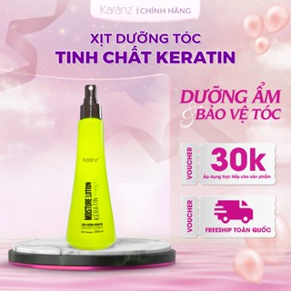 Xịt Dưỡng Tóc Karanz Tinh Chất Keratin Hỗ Trợ Phục Hồi Tóc Khô Xơ Sau Khi Uốn, Duỗi Chai 230ML