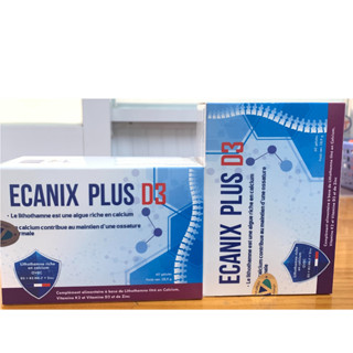 Viên canxi ECANIX PLUS D3 hộp 30 viên bổ sung canxi cho phụ nữ có thai và cho con bú, hàng nhập khẩu châu Âu
