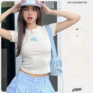 Áo Thun Ôm Body VSS Chính Hãng Thun Gân Co Dãn, Áo Baby Tee Ôm Body Chiết Eo Co Dãn - VBBT07