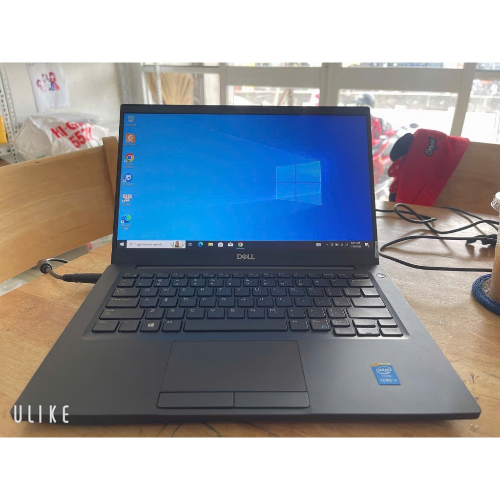 DELL LATITUDE 7390 CORE I7 8650U RAM 16G SSD 256G 13.3INCH FHD ĐÈN PHÍM