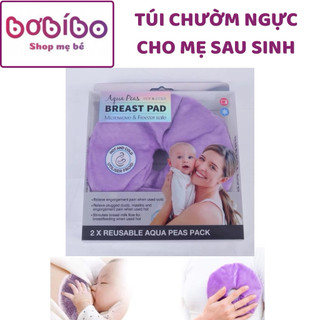 [1 HỘP 2 CÁI] Túi chườm ngực cho mẹ sau sinh,Túi chườm nóng lạnh thông tắc tia sữa, kích sữa cho mẹ sau sinh