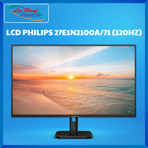 Màn Hình LCD Philips 27E1N2100A/71 (27 inch / IPS / FHD / 120Hz / HDMI + VGA / Có loa) - Hàng Chính 