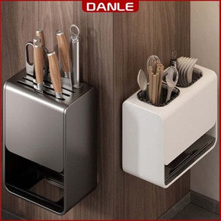 Ống đựng đũa muỗng DANLE treo tường nhà bếp, chất liệu Thép carbon, trọn đời không gỉ sét. Tặng kèm keo dán (DL 0154)