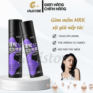  Gôm mềm xịt tóc giữ nếp  tóc Nam Nữ MRK UROSE Keo xịt phồng tóc tạo kiểu không làm cứng tóc - GALISTORE 