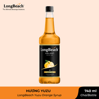 Siro Yuzu- LongBeach Yuzu Orange Syrup 740ml