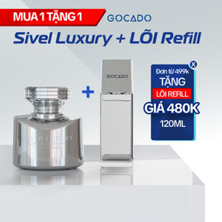 Nước Hoa Ô Tô SILVER LUXURY - Nước Hoa GOCADO Hương Citrus Kết Gỗ Đàn Hương Khử Mùi Hôi Xe Dung Tích 138ML