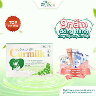 Cốm Lợi Sữa Curmilk Cho Mẹ Sau Sinh Tăng Chất Lượng Và Giảm Tắc Tia Sữa Hộp 10 Gói 20 Gói 5g DK Pharma