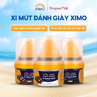 Xi mút đánh giày XIMO, đánh bóng đồ da, dưỡng ẩm bổ sung màu, tạo độ bóng cho da