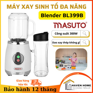  Máy Xay Sinh Tố Đa Năng Masuto Blender - Công Suất 300W - Chuyên Say Các Món Healthy Eat Clean 