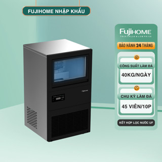 Máy Làm Đá Kèm Lọc Nước UF Fujihome IM45C – Công Suất 250W – Bảo Ôn Tốt – Đá Sạch, An Toàn