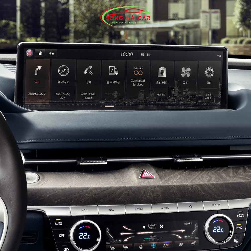 GENESIS miếng dán PPF bảo vệ màn hình giải trí, chống xước phục hồi vết xước G70 G80 G90 GV70 GV80