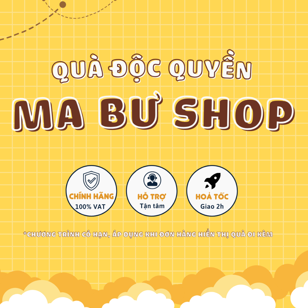 Quà tặng độc quyền Ma Bư Shop - Không bán