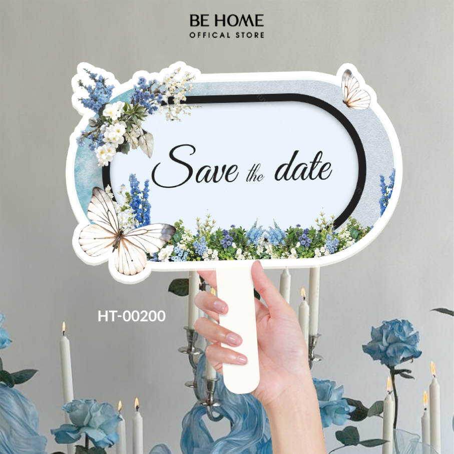 Hashtag Cưới Hỏi, Sẵn Tay Cầm Chụp Ảnh Đám Cưới, Đám Hỏi, Dạm Ngõ - BeHome Decor