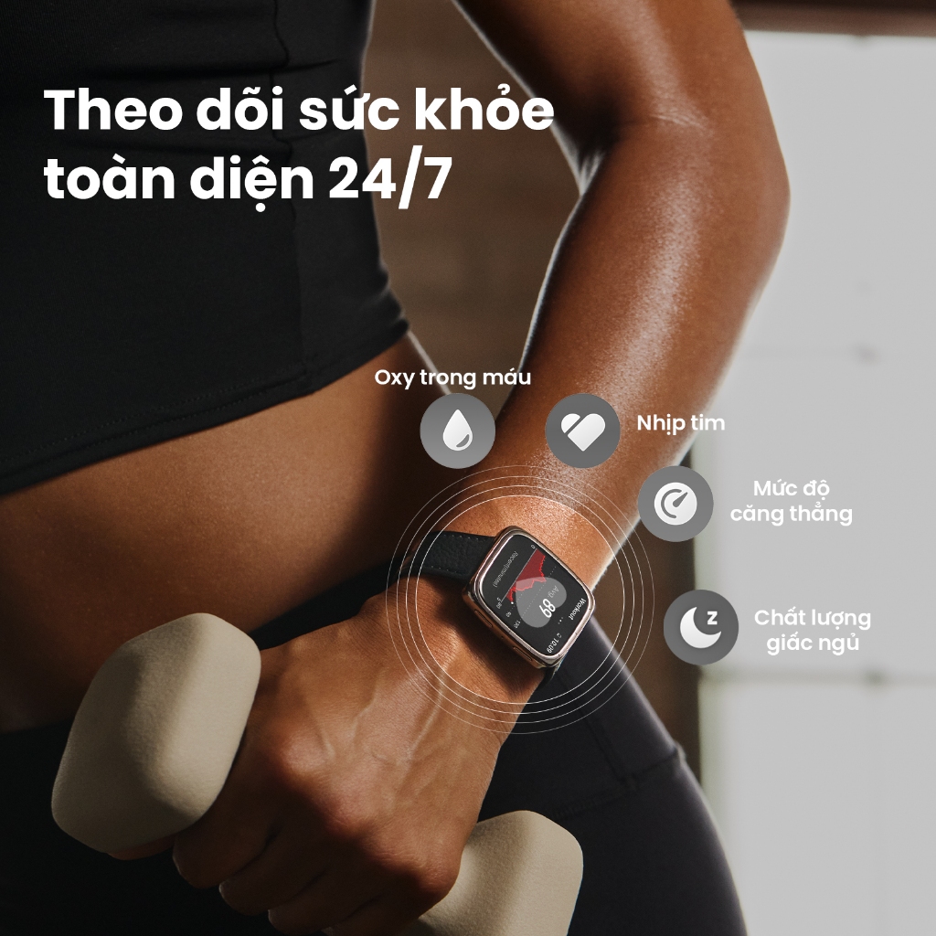 Đồng hồ thông minh Amazfit Active 2 Square | Premium Version | Mặt kính sapphire | 160+ Chế độ luyện tập | Bluetooth | BigBuy360 - bigbuy360.vn