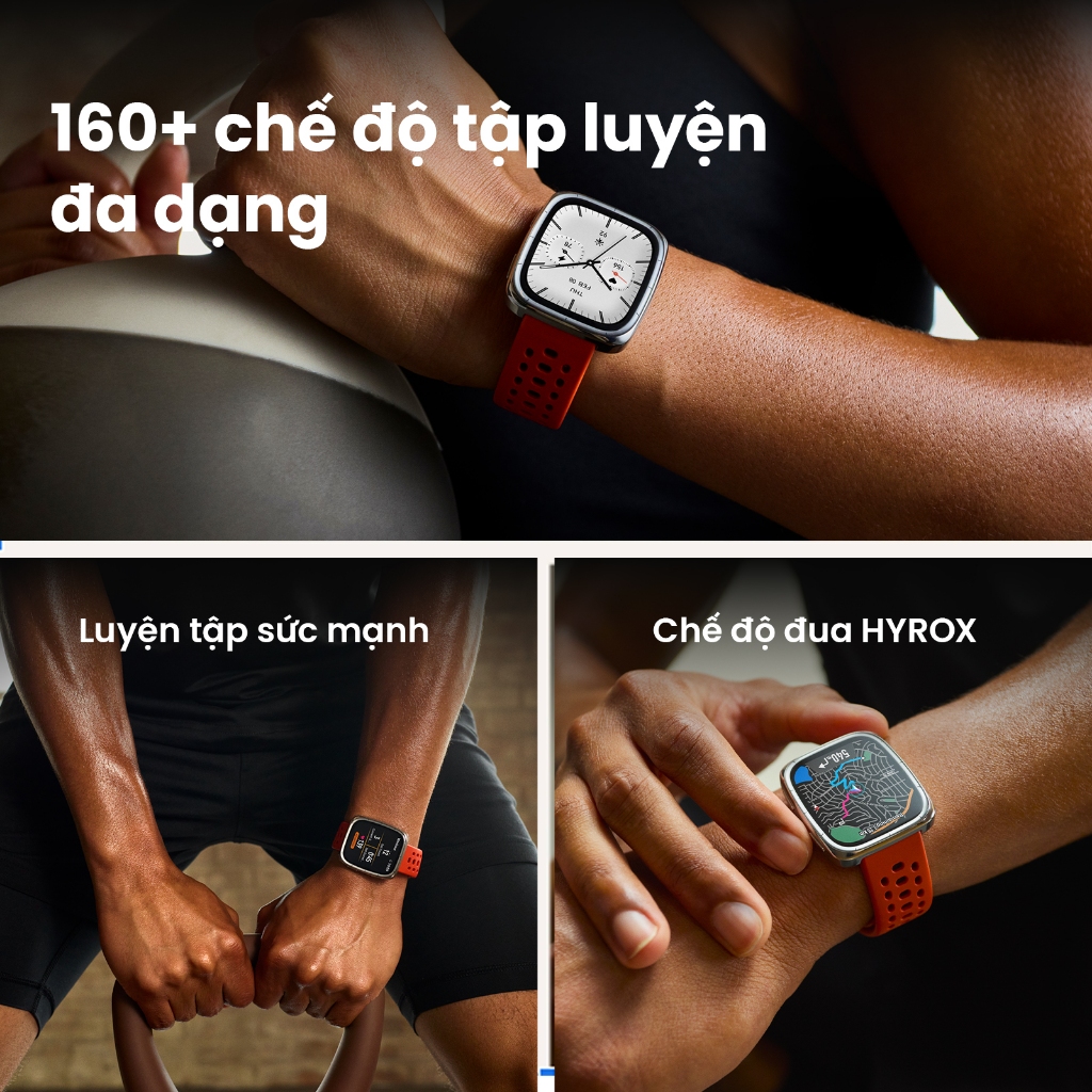 Đồng hồ thông minh Amazfit Active 2 Square | Premium Version | Mặt kính sapphire | 160+ Chế độ luyện tập | Bluetooth | BigBuy360 - bigbuy360.vn