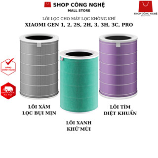   Bản quốc tế  Lõi lọc Xiaomi dùng cho Máy lọc không khí Xiaomi 2 2S 2H 3 3C 3H pro và Smartmi 