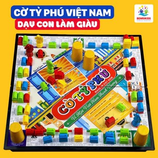  Bộ Cờ Tỷ Phú Phiên Bản Mới Có Các Phụ Kiện Đã Được Cắt Sẵn TIện Lợi Đồ Chơi Board Game Cờ Tỉ Phú Dành Cho Mọi Lứa Tuổi 
