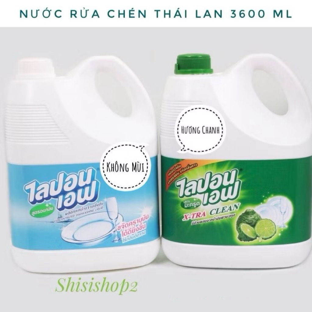 💐 Nước Rửa Chén LIPON 3600ml Thái Lan