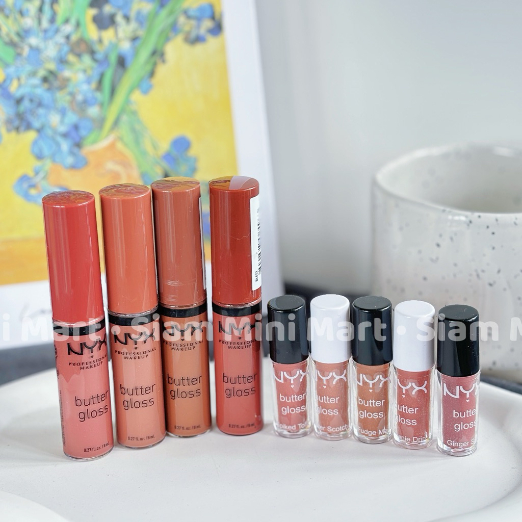 ĐỌC MÔ TẢ - CHIẾT 1GR | Son bóng tone Âu Mỹ Nyx Butter Gloss