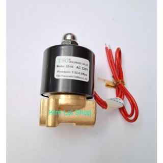 Van điện từ UD-08 Tốt ( van thường đóng Ren 13mm )