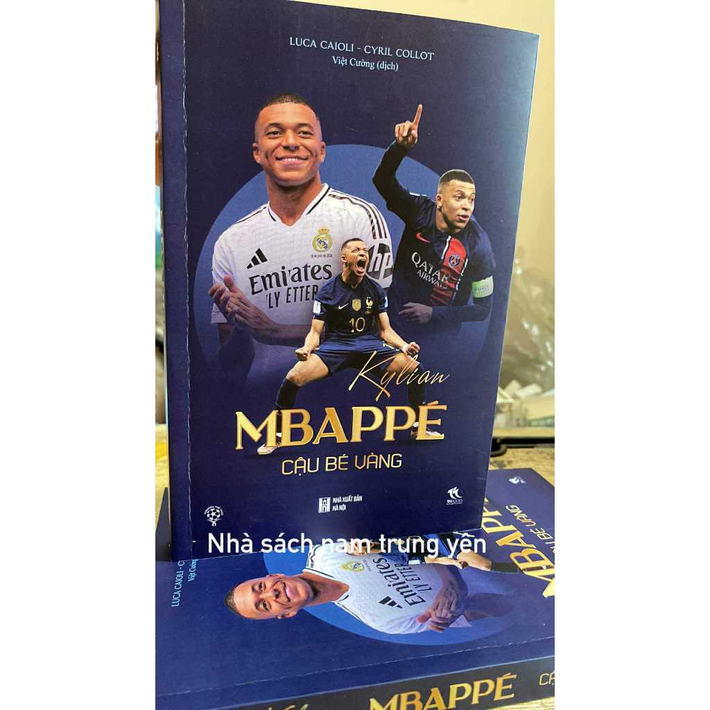 Sách Mbappe cậu bé vàng - Luca Caioli