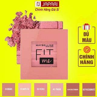  Phấn Má Hồng Maybelline Fitme 4.5g ĐỦ MÀU - Phấn Má Hồng Dạng Nén Mịn Lì Chuẩn Màu - Japari 