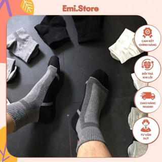 Combo 10 Đôi Tất Nam Cổ Cao Kháng Khuẩn - Khử Mùi - chống hôi chân