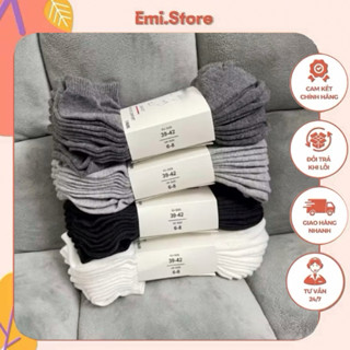 Set 5 Đôi Tất Nam LV Cổ Ngắn Cao Cấp , Khử Mùi , Chống Hôi Chân