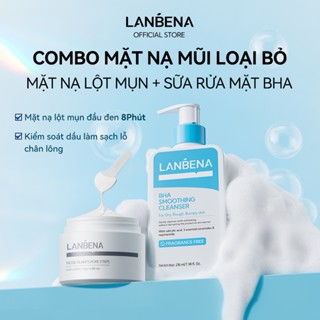 Mặt Nạ Than Tre Lanbena Triệt Mụn Đầu Đen - Serum Lô Hội Thu Nhỏ Lỗ Chân Lông - Chính Hãng Giá Tốt