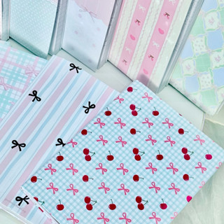 [NEW 2025] Giấy bao tập họa tiết Mini Coquette | Giấy bao tập, bao sách giáo khoa Guinnschooling | By Guinnschooling