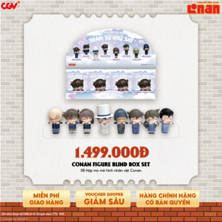 01 SET (08 HỘP) BLIND BOX MÔ HÌNH DETECTIVE CONAN: BST THÁM TỬ NGỦ SAY - CGV Cinemas Vietnam